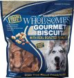 Wholesomes Gourmet Biscuits with Real Roasted Peanuts Grain Free Dog Treats on Sale