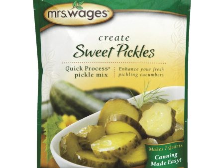 Mrs. Wages Quick Process 5.3 Oz. Sweet Pickling Mix Supply