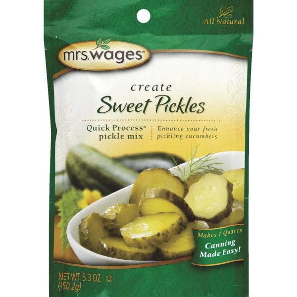 Mrs. Wages Quick Process 5.3 Oz. Sweet Pickling Mix Supply