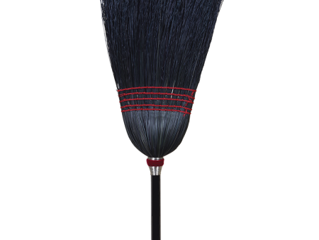 Nexstep Commercial Parlor 100% Black Corn Broom Online now