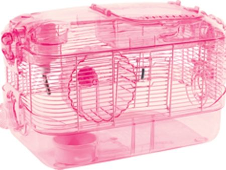 Kaytee CritterTrail One Level Habitat Pink Edition Hot on Sale