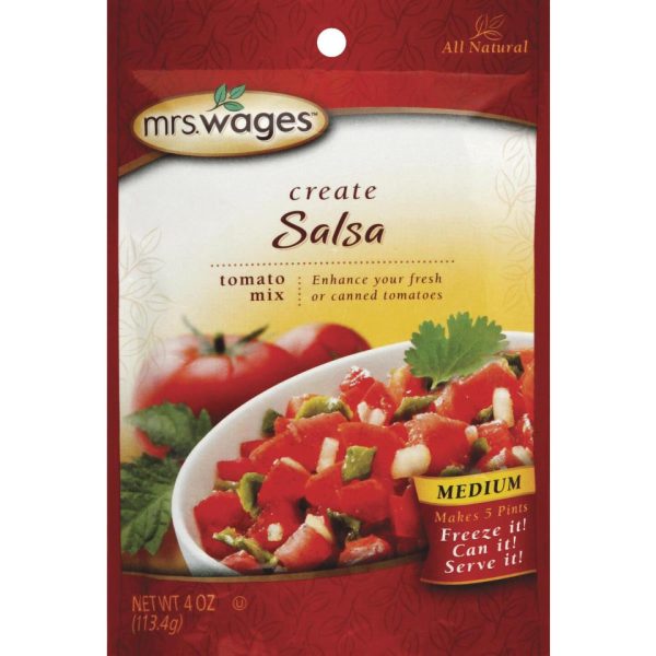 Mrs. Wages 4 Oz. Salsa Tomato Mix Online Sale