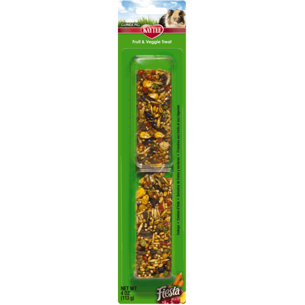 Kaytee Fiesta Fruit and Veggie Guinea Pig Treat Stick Hot on Sale