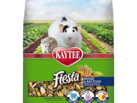 Kaytee Fiesta Gourmet Variety Diet Mouse & Rat Food Discount