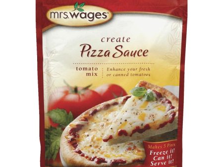 Mrs. Wages 5 Oz. Pizza Sauce Tomato Mix Discount