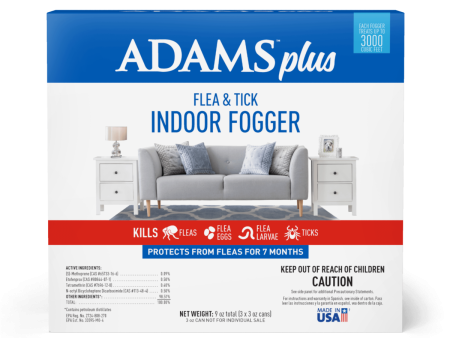 Adams Plus Flea & Tick Indoor Fogger For Sale