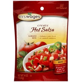 Hot Salsa Tomato & Canning Mix, 4-oz. Discount