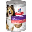 Hill s® Science Diet® Adult Sensitive Stomach & Skin Salmon & Vegetable Entrée Wet Dog Food For Discount