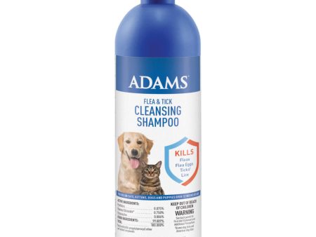 Adams Flea & Tick Cleansing Shampoo For Sale