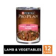 Purina Pro Plan Savor Adult Lamb & Vegetable Entree Canned Dog Food Online Sale