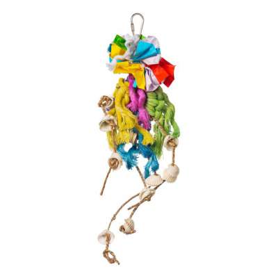 Prevue Pet Products Ropes & Shell Ring Bird Toy Online Hot Sale