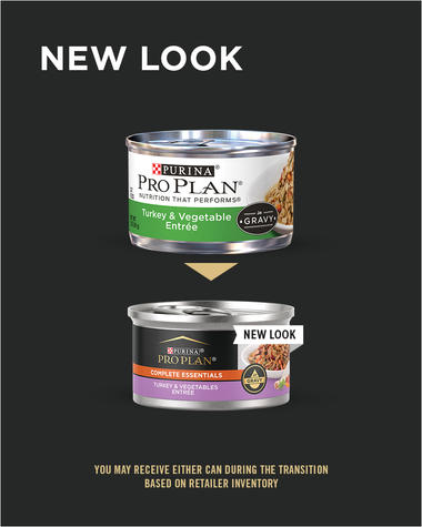 Purina Pro Plan Complete Essentials Turkey & Vegetables Entrée in Gravy Wet Cat Food For Cheap