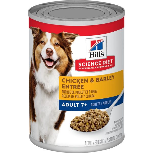 Hill s Science Diet Adult 7+ Chicken & Barley Entrée Dog Food Cheap