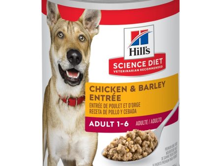 Hill s Science Diet Adult Chicken & Barley Entrée dog food Sale