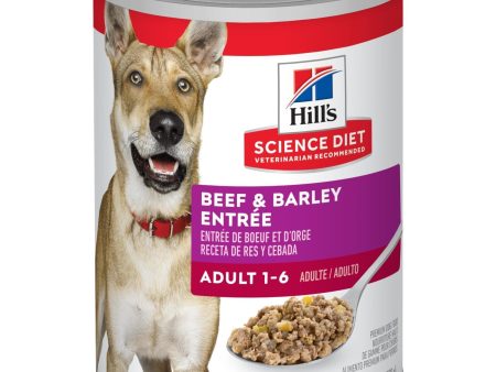 Hill s Science Diet Adult Beef & Barley Entrée dog food Online