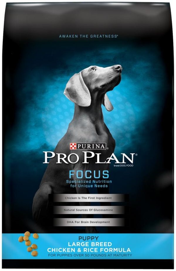 Purina Pro Plan Focus Large Breed Puppy Formula Dry Dog Food Online now