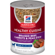 Hill s Science Diet Adult 7+ Savory Stew with Beef & Vegetables Wet Dog Food Cheap